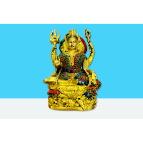 Shiv Shankar Brass Murti 